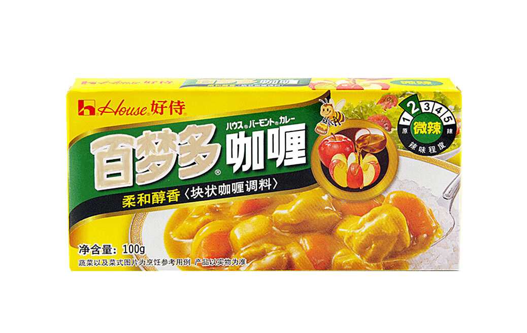 【全自動盒裝咖喱醬<span style=